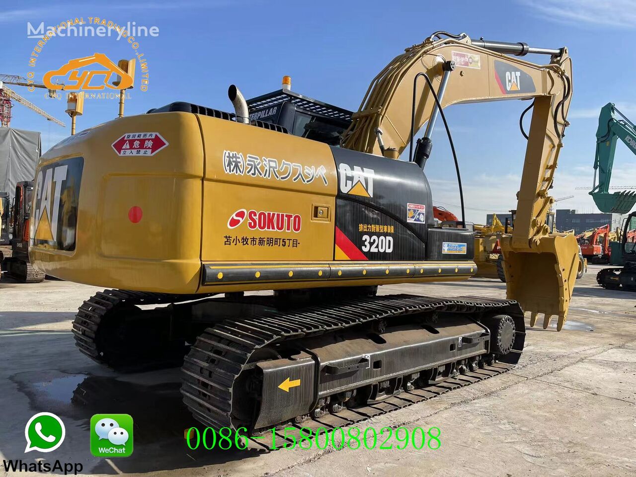 Caterpillar 320DL bager gusjeničar