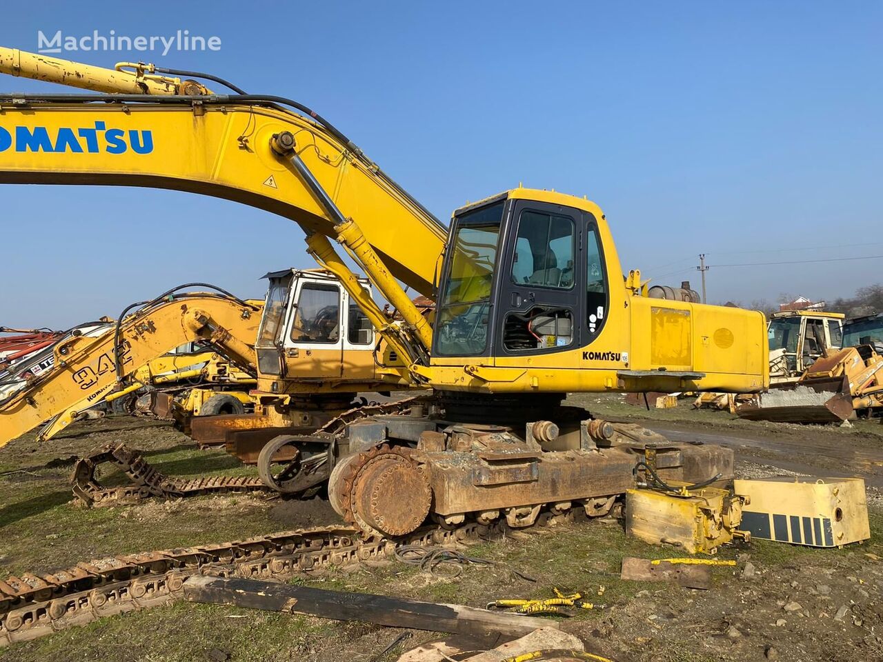 Komatsu PC 380 (for spare parts) bager gusjeničar po rezervnim dijelovima