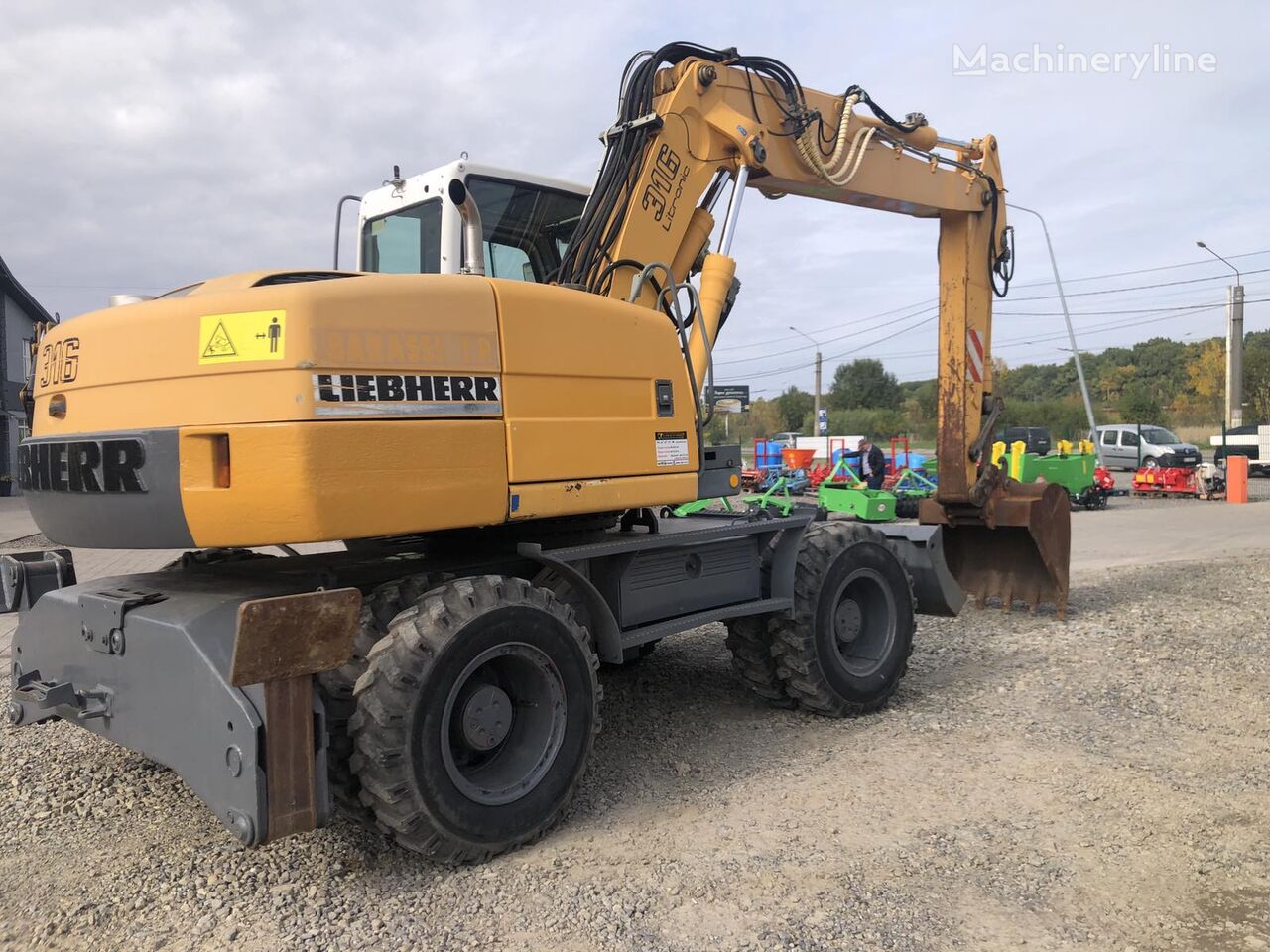 Liebherr A316 bager točkaš