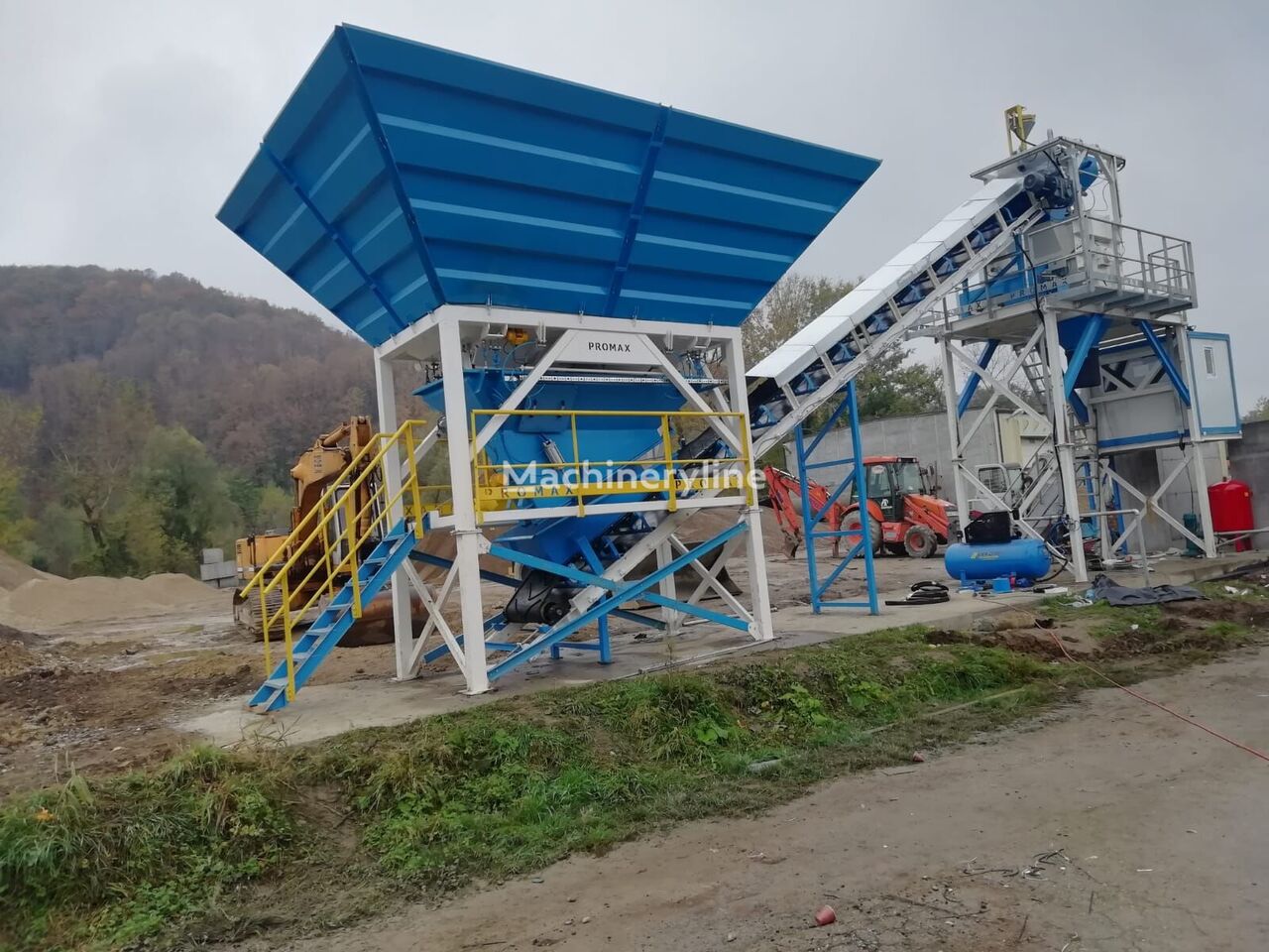 nova Promax Compact Concrete Batching Plant C60-SNG PLUS  betonara