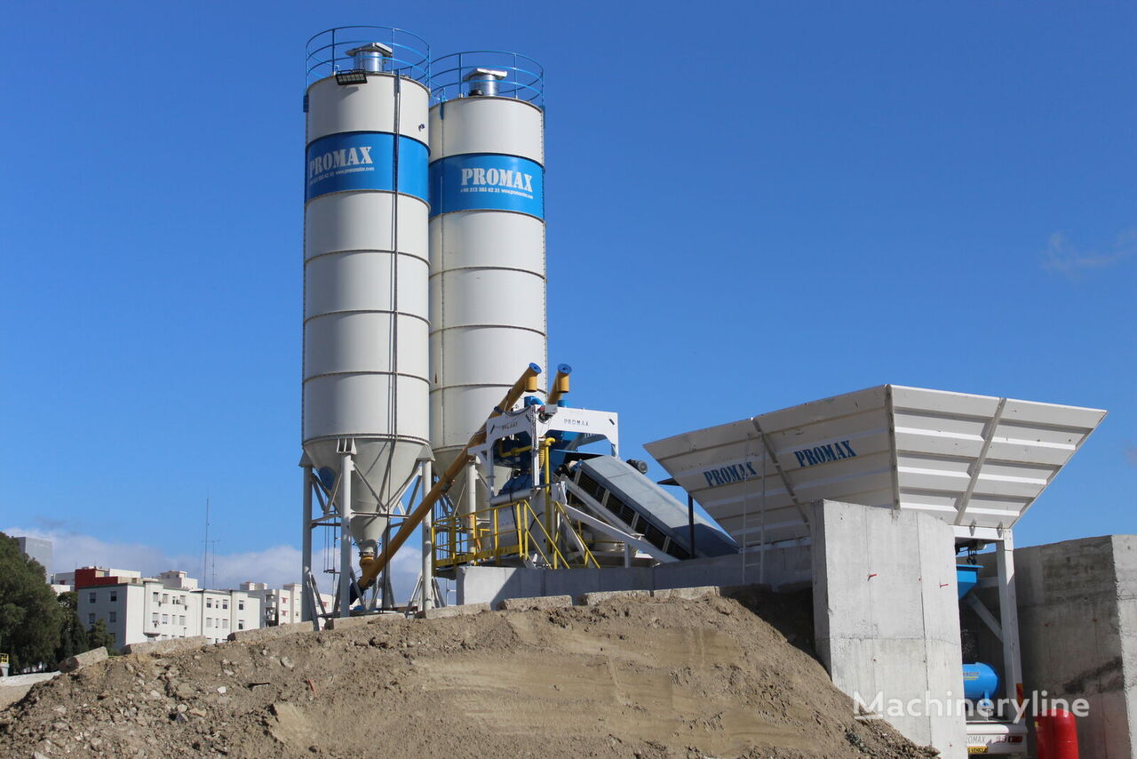 nova Promax Mobile Concrete Batching Plant M100-TWN (100m3/h) betonara