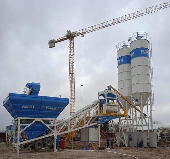 nova Promax Mobile Concrete Batching Plant M120-TWN (120m3/h) betonara