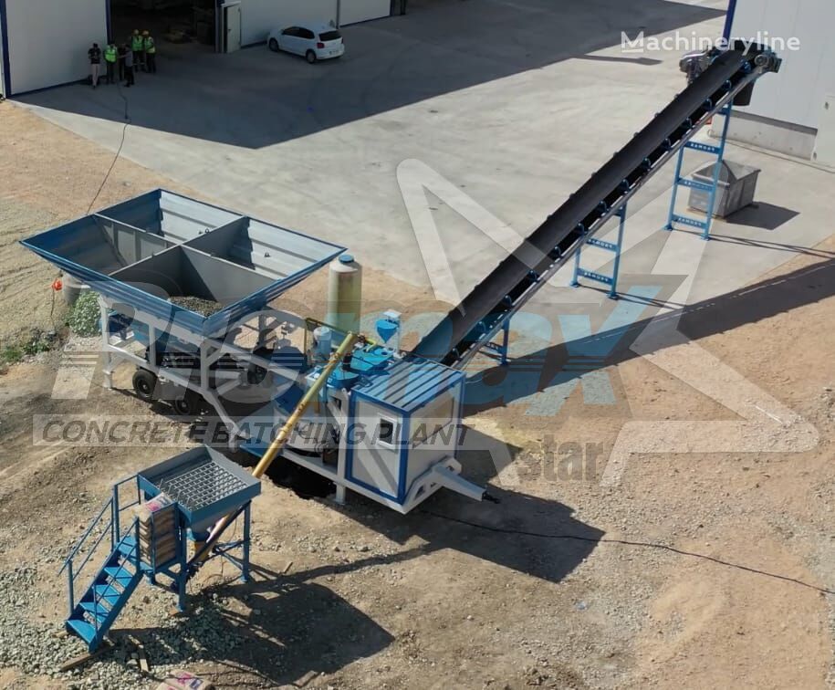 nova Promax Mobile Concrete Batching Plant M35-PLNT (35m3/h) betonara