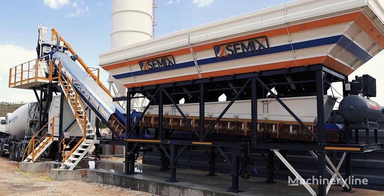 nova Semix  Mobile 60 S4 MOBILE CONCRETE BATCHING PLANTS 60m³/h betonara