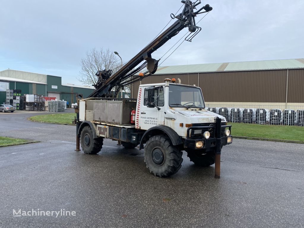 Mercedes-Benz Unimog U1450 Fúróberendezés Knebel HY79 bušaća dizalica