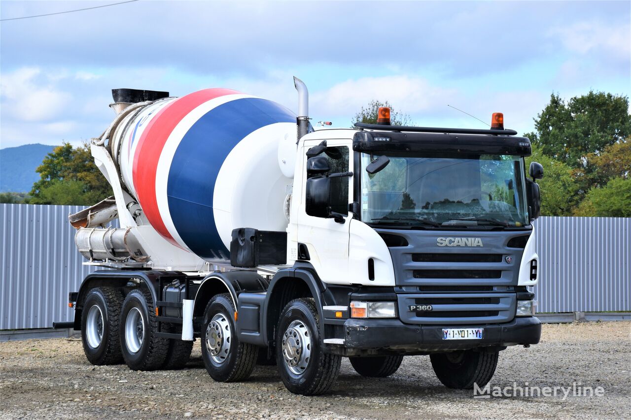 Scania P360  kamion s mješalicom za beton