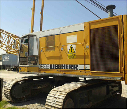 Liebherr HS852HD kran gusjeničar