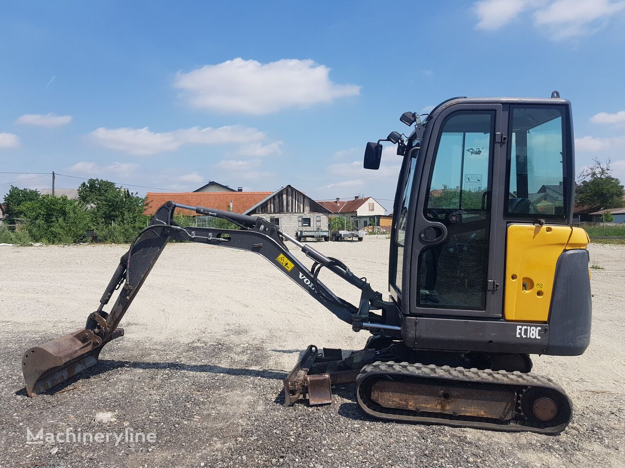 Volvo EC 18 C mini bager