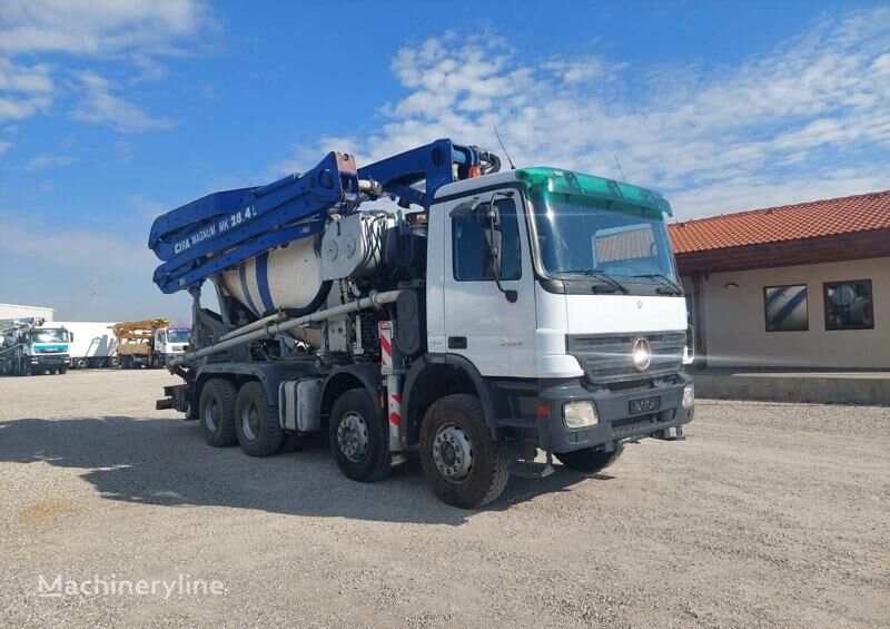 Cifa MAGNUM MK28. 4L  na šasiji Mercedes-Benz ACTROS 4146  pumpa za beton