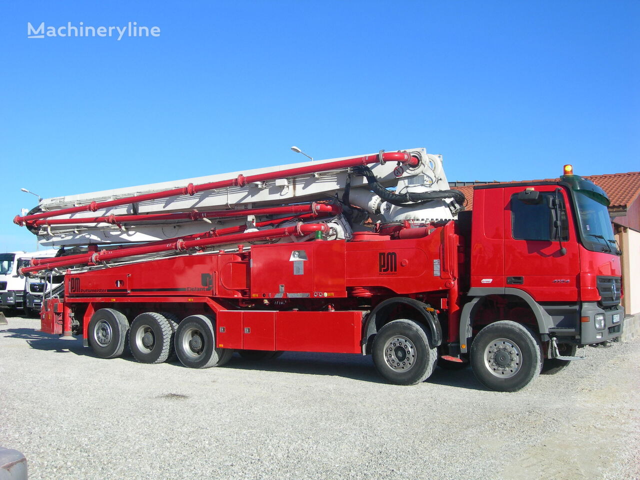 Putzmeister BSF 52.16 HLS na šasiji Mercedes-Benz ACTROS 4854 pumpa za beton