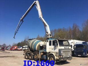 SCANIA 143 8x4 FULL STEEL pumpa za beton