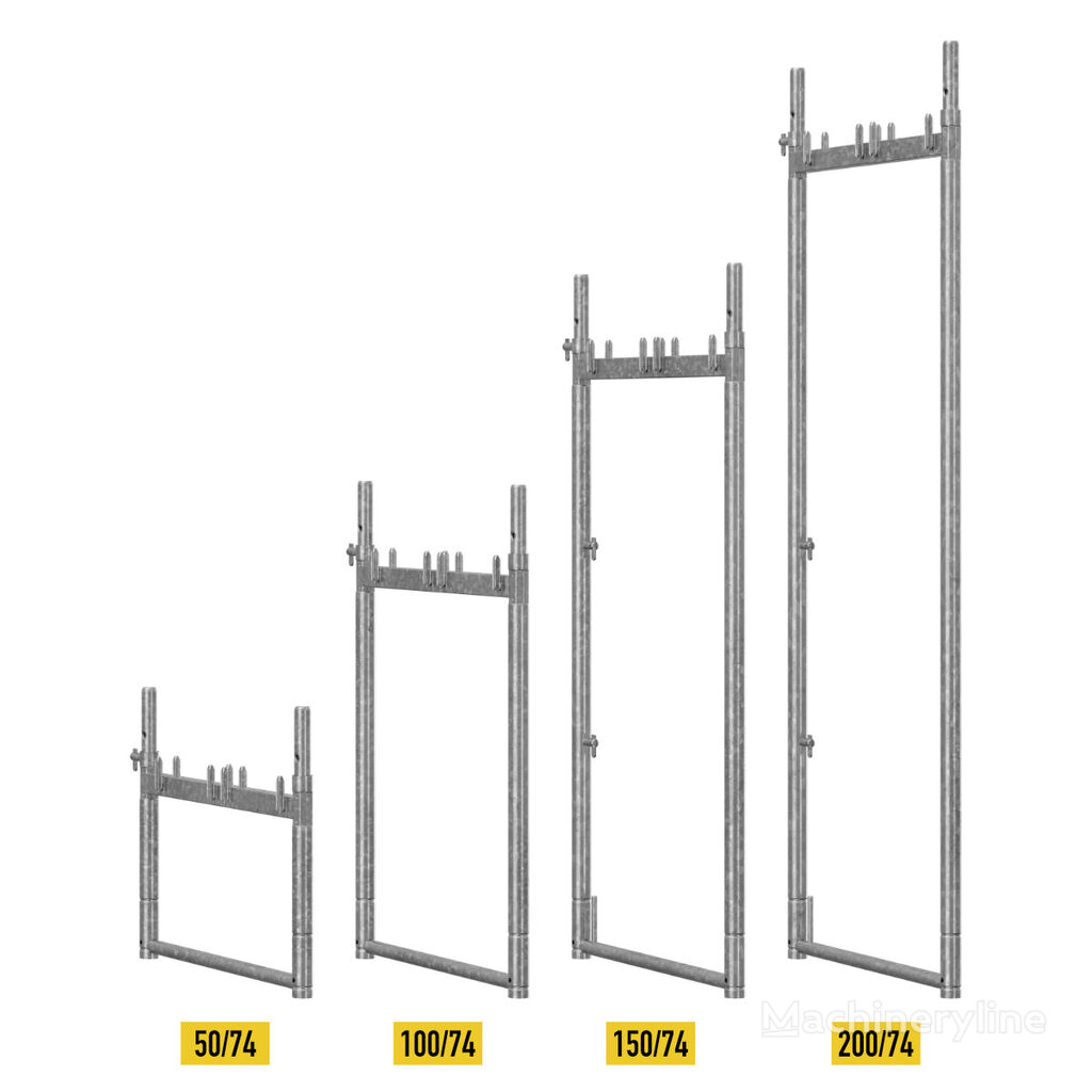 novi Telka STEEL FRAME 200x74 cm PIN74 HIGH QUALITY  | TÜV | STAHLRAHMEN skele