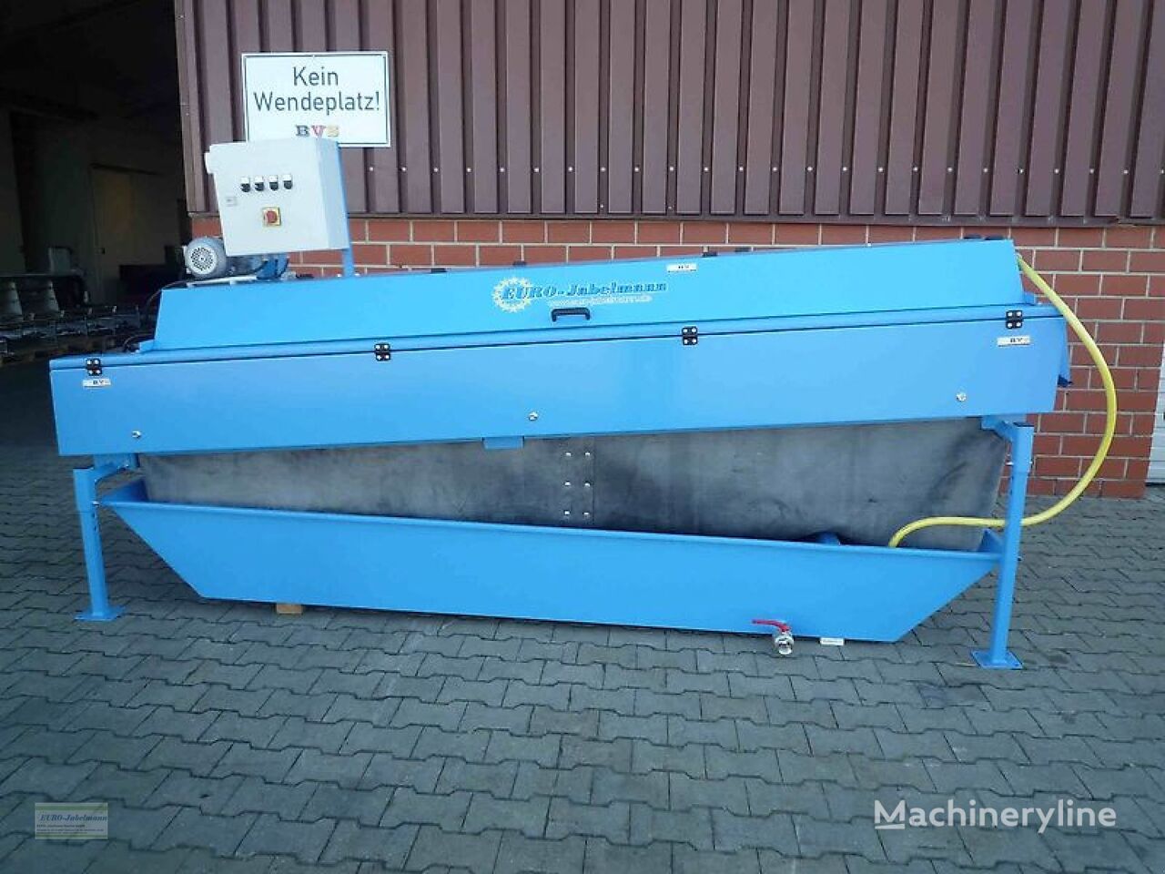nova EURO-Jabelmann Bürstenmaschine mit Wassersprüheinr. und 25 Bürsten, NEU mašina za pranje povrća