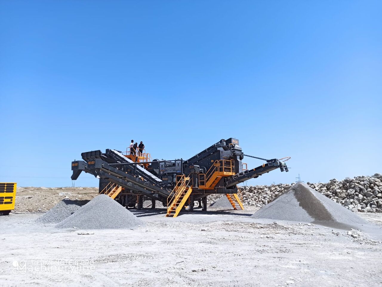 novo FABO PRO-90 MOBILE CRUSHING AND SCREENING PLANT pokretno postrojenje za drobljenje